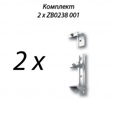 Набор консолей из 2-х частей ZB0237 (для радиаторов H=700-3000 мм), цвет белый (2 шт.) Набор консолей из 2-х частей ZB0237 (для радиаторов H=700-3000 мм), цвет белый (2 шт.)