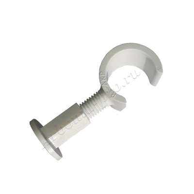 Упор нижний ZB0280, WA=25-60 мм,пластик, цвет белый
