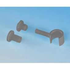 Упор нижний ZB0280, WA=25-60 мм,пластик, цвет серый RAL7024